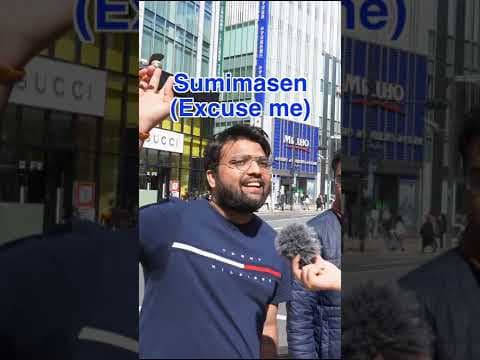 Surprising Indians with Hindi in Japan 🇯🇵  #Shorts