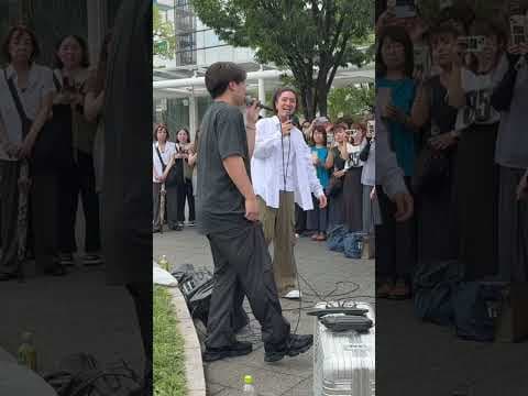 『君という名の翼』コブクロ/cover 髙橋一輝・三浦風雅 川崎路上ライブ 2025.6.15