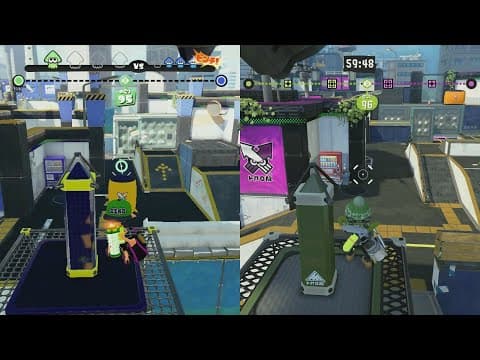 デカライン高架下のガチヤグラを比較してみた【スプラトゥーン3】