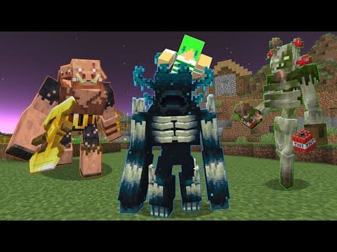突然変異したモブを仲間にできる世界でサバイバル【マインクラフト】