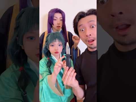 ナイフが刺さってビックリ‼️…？Uncover a magic trick🫢💖💖💖@MagicianShin #shorts