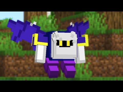 【マイクラ】モブをカービィに作り直すマインクラフト