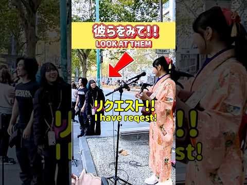 【彼らに注目‼️】リクエストからのまさかのコラボ⁉️wwwプラスティックラブ＊竹内まりや＊海外で＊路上ライブ