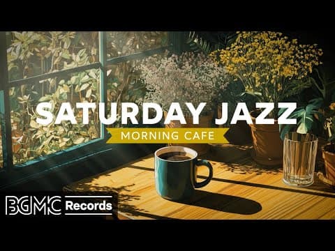 SATURDAY JAZZ 🌺 Weekend Coffee Shop - Leisurely Jazz & Bossa Nova for Relaxation