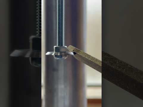 Why Am I Sharpening a Washer? #shorts #woodworking #diy
