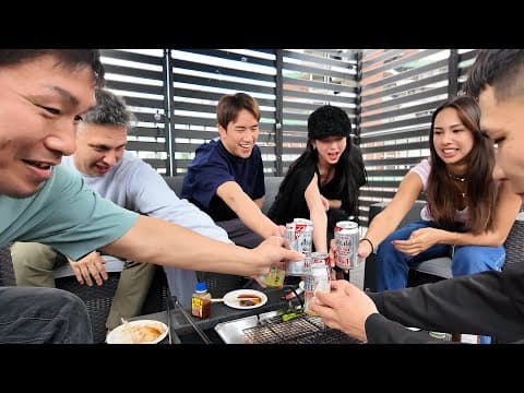 チームみんなでBBQした！