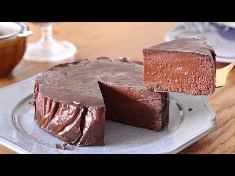 バター・生クリーム・砂糖なし！濃厚チョコレートケーキの作り方｜HidaMari Cooking