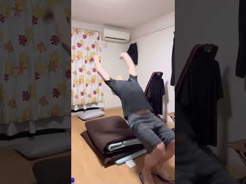 若さを保つ秘訣はバク転にある！ #筋トレ #アクロバット #バク転