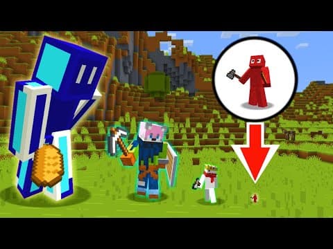 【新コマンド】サイズがバラバラな状態でエンドラ討伐！【マイクラ】