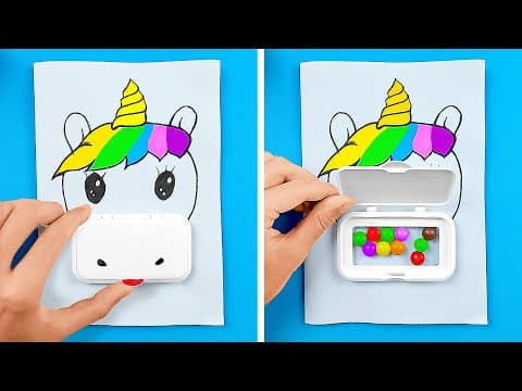 授業中にこっそり食べ物を持ち込む方法 🤫 おもしろい学校で使えるハック & DIY 🏫🍬