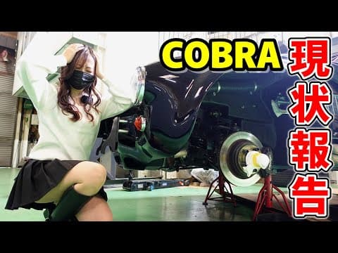 入院中のCOBRAを確認に行ったら嫌な報告を受けました。独身アラサー女【車好き女子＊蛇女】　FD3S　マツダ　RX-7