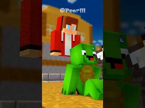 Mikey's Guardian spirit - MAIZEN Minecraft  Animation #shorts