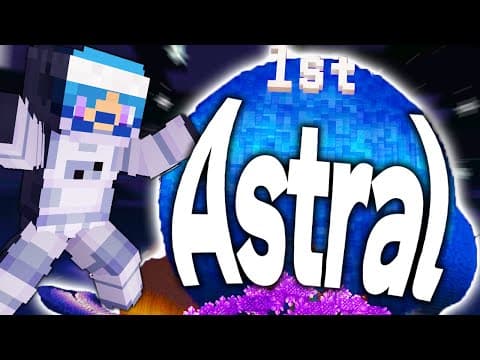 激ムズ宇宙アスレチック『Astral』に挑戦！-しゅん視点-【マインクラフト】【統合版】