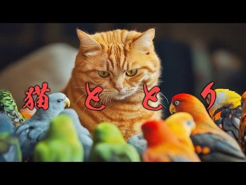 猫ととり