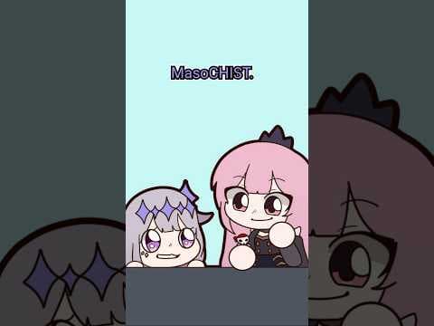 maso…chist? #shorts #anime #hololive #vtuber #hololiveenglish #kosekibijou #animation