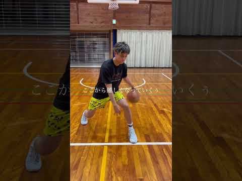 レッグスルー‼︎簡単に出来ちゃう💪 #バスケ #basketball #バスケを楽しめ