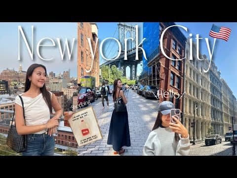 【物価高】ニューヨーク１週間Vlog🇺🇸7年ぶりのNY一人旅