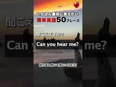 これ全部英語で言える？