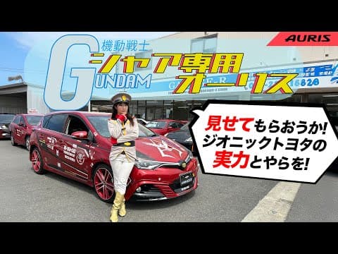 300台限定！シャア専用オーリス！TOYOTA AURIS/トヨタ オーリス