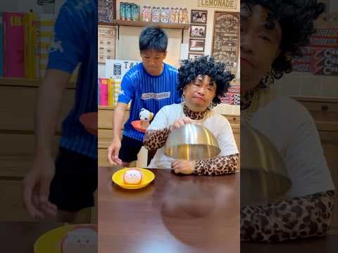 たった１個のドーナツを奪う息子　😳🍩😱#shorts
