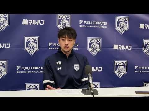 【第26節/GAME1】伊佐HC/満田選手 コメント
