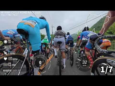 【ノーカット版】美山ロードレース2025(C1)