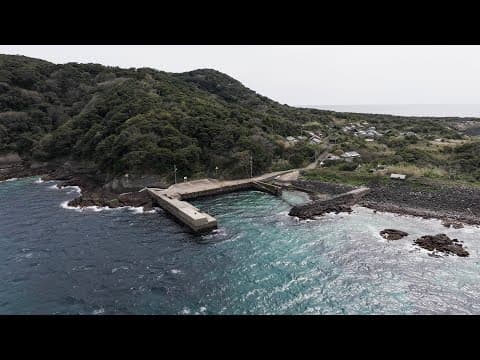 人が消えた…廃墟と化した無人島に集う大物を狙って春の1泊2日釣りキャンプ