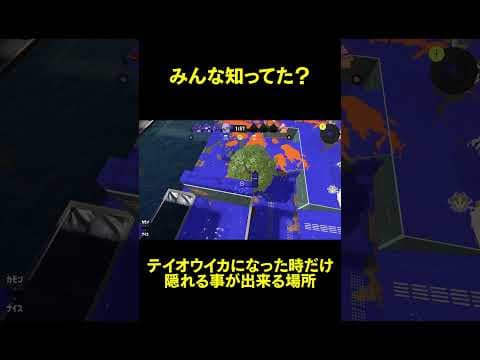 【スプラトゥーン3】テイオウイカになった時だけ行ける場所、知ってた？【スプラ3】