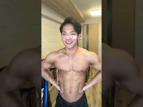 【07:00 am】レベル高い男に憧れる一般男性モーニングルーティーン#shorts #減量 #腹筋 #モーニングルーティン