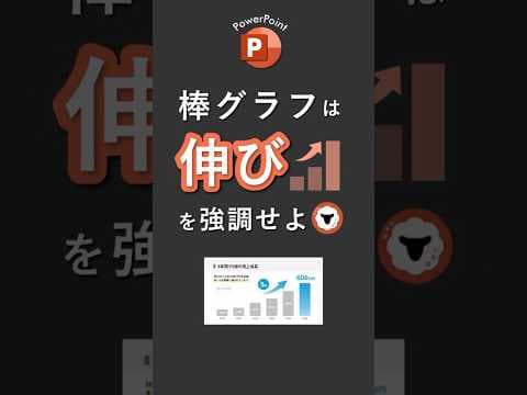 棒グラフは伸びを強調せよ