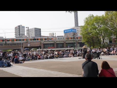 【 サックス侍 】名古屋市公認ポップアップアーティスト！鶴舞公園 / 正面広場  2025.4.19