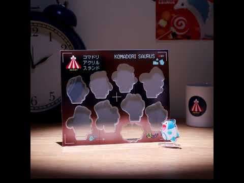 Komadrisaurus acrylic stand now on sale