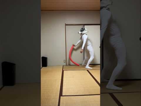 【Dog putting stick in trash can】#dog #AGT #challenge