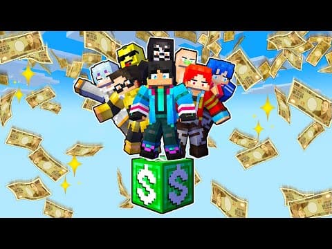 お金ワンブロックで10億円稼ぐマインクラフト【 マイクラ / マインクラフト 】