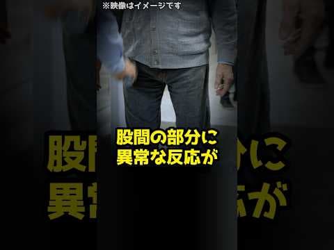 【仰天】空港のボディスキャンで異常反応！股間から出てきた“生き物”とは！？ #shorts